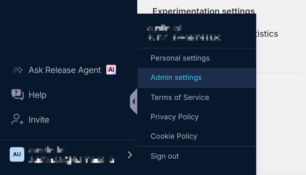 Harness FME Admin settings
