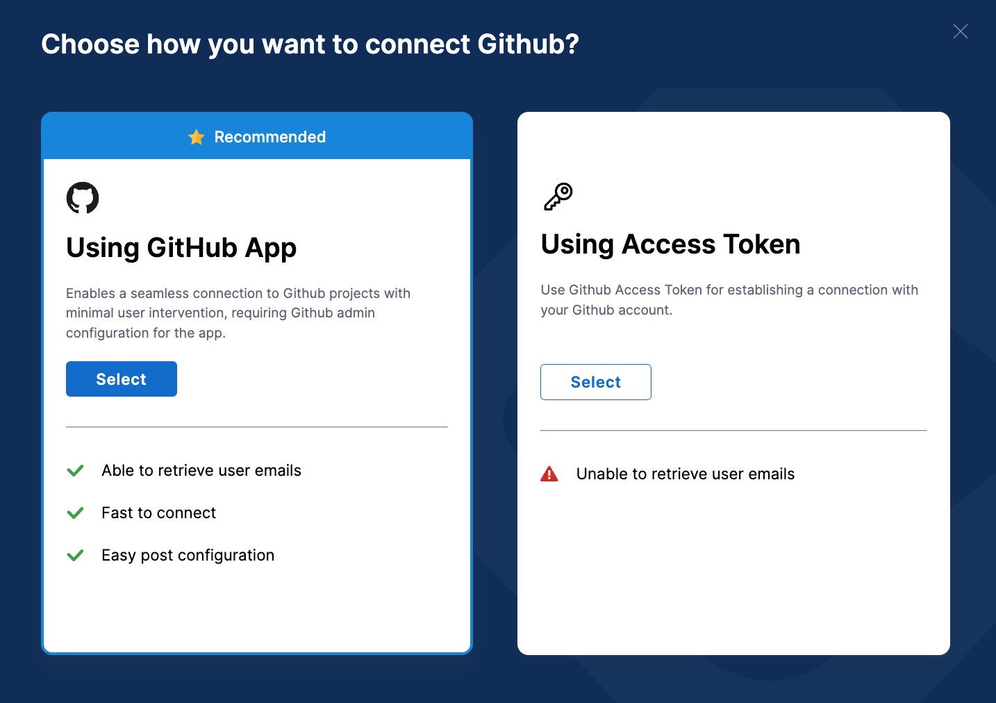 Using GitHub App